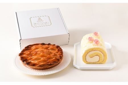 【絶品】昭和レトロな見た目もエモいバタークリームケーキとアップルパイ