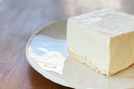 オサルナ の チーズケーキ セット（レア、バスク）　ケーキ