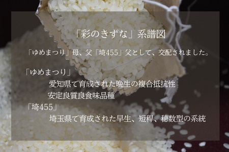 【令和７年産】加須市産　彩のきずな　精米10kg