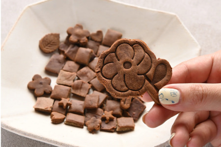 【Tesoro】わんこ用／和牛レバー米粉のクッキーとジャーキー　各2袋セット　クッキー