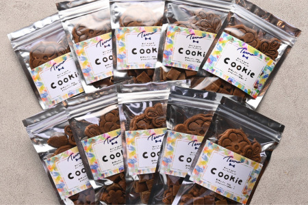 【Tesoro】わんこ用／和牛レバー米粉のクッキー　10袋入り　クッキー