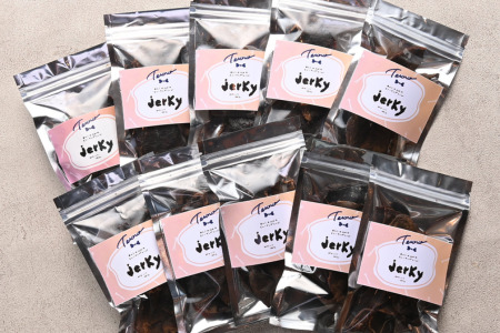 【Tesoro】わんこ用／和牛ハツジャーキー　10袋入り　ジャーキー