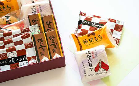 「塙 保己一物語」 銘菓5種類詰合せ 菓子 セット 詰合せ 最中 求肥餅 羊羹 まんじゅう サブレ ご当地 銘菓 ギフト 贈り物 名産 おやつ お茶請け 食品 関東 F5K-533