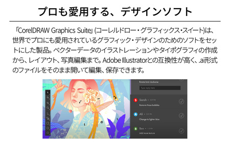 総合デザインソフト CorelDRAW Graphics Suite 2025 カード版 | パソコンソフト