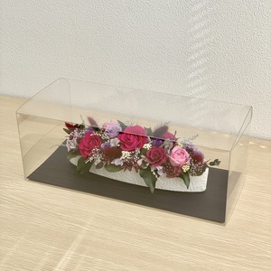 AJ207-1 プリザーブドフラワー 【プレジール/ディープルビー】 春日部市 シュガーパイン