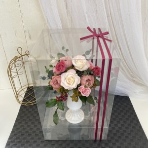 AJ023-2 プリザーブドフラワーアレンジ【カルム】春日部市 シュガーパイン