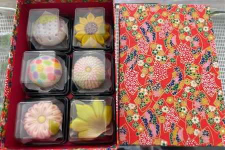 BE001-3　春日部の四季練切6点セット　喜ばれる手土産☆自分へのご褒美♪