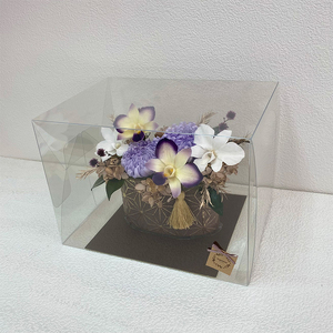 AJ167-1 プリザーブドフラワー【菊姫/紫】春日部市 シュガーパイン