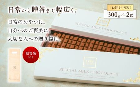 スペシャルミルクチョコレート2枚 | チョコレート 芥川製菓