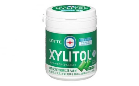 【定期便全3回】2ヶ月に1回お届け! ロッテ キシリトールガム ライムボトル 6個 | ロッテ ガム定期便