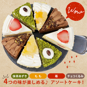【訳あり】ケーキ 500g以上 人気の4種 食べ比べ ケーキセット