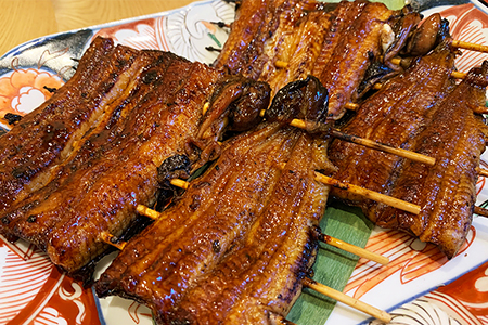 【定期便 6ヶ月】うなぎ 蒲焼 2枚 セット 150g 上品 肝つき 山椒付き 冷蔵 創業170年 魚徳