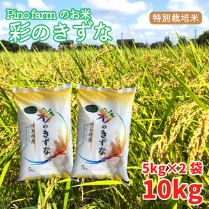 令和4年 新米 Pinofarmのお米 特別栽培米 彩のきずな 10kg