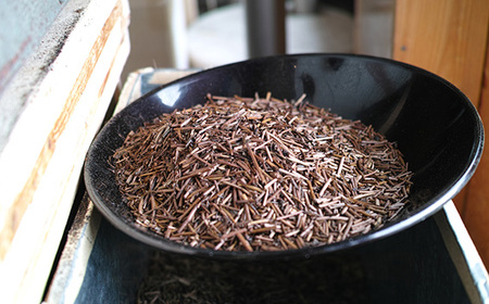 自家焙煎炒りたてほうじ茶 100g×5袋［中山道 鴻巣宿 立川園茶舗］ No.015