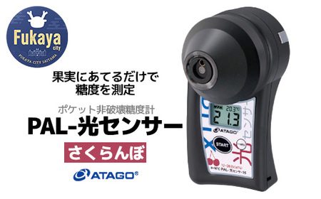 ポケット非破壊糖度計 PAL-光センサー16（さくらんぼ）　【11218-0443】