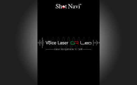 Shot Navi Voice Laser GR Leo（ショットナビ ボイスレーザーGRレオ）＜カラー：レッド（Red）＞　【11218-0676】
