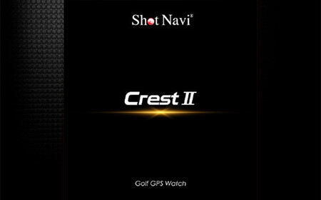 Shot Navi Crest II（ショットナビ クレスト II）＜カラー：ブラック（Black）＞　【11218-0678】