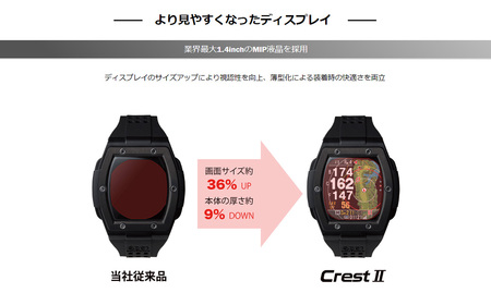 【数量限定】祝!新1万円札発行記念! Shot Navi Crest II(ショットナビ クレスト II)<カラー:ホワイト> 【11218-0772】