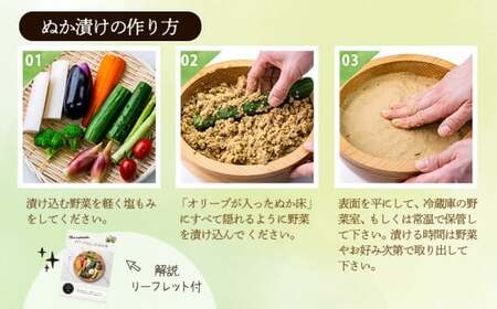 オリーブが入ったぬか床 【11218-0847】