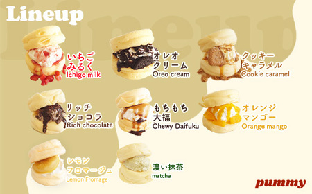 冷凍パンケーキ　8種入り　【11218-0853】