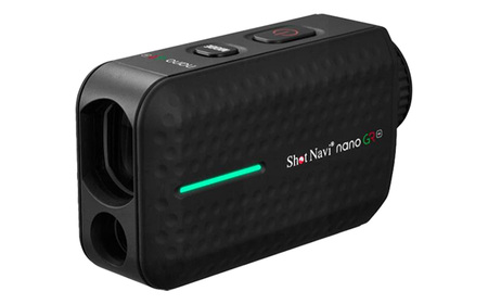 Shot Navi nano GR+(ショットナビ ナノ GR プラス)<カラー:ブラック> 【11218-0946】