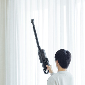 三菱コードレススティッククリーナー　iNSTICK ZUBAQ（紙パック式）　HC-JK2E-B＜カラー：マットチタンブラック＞　【11218-0973】