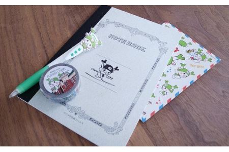 サヤマオリジナル・ふっかちゃんステーショナリーセット 　【11218-0034】