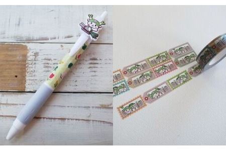 サヤマオリジナル・ふっかちゃんステーショナリーセット 　【11218-0034】