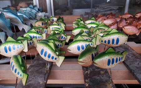 木工品【魚セット】 工房西岡 【11218-0588】 | 埼玉県深谷市