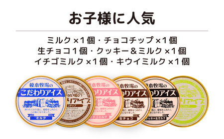 榎本牧場のこだわりジェラート お子様に人気セット 6個  | 埼玉県 上尾市 アイス スイーツ ジェラート ひんやり デザート 夏 涼 新鮮ミルク ミルク 抹茶 イチゴミルク チョコチップ 生チョコ 黒ゴマ シャーべット  カップ デザート 氷菓子 お菓子 デザートアイス 詰合せ 詰め合わせ 洋菓子 人気 美味しい 牧場 生乳 搾りたて 低カロリー 和風 セット お子様 定番 人気 牛さんアイス