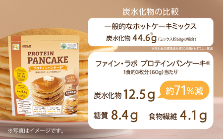 ファイン・ラボ プロテインパンケーキ®プレーン風味 600g | たんぱく質　パンケーキ　ミックス