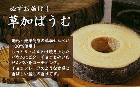 【バウムクーヘン】草加ばうむ入り3種詰め合わせ