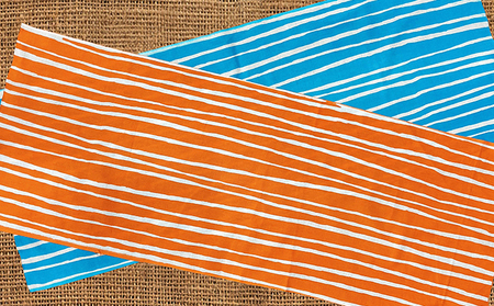 本染め草加手拭い　2枚セット 手ぬぐい 手染め 手ぬぐい 伝統 2枚