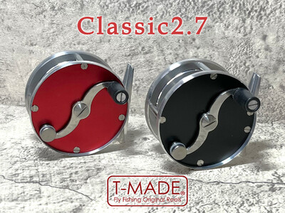【ブラック】T-MADE　Classic2.7リール | フライフィッシング リール 草加市