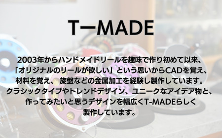 T-MADE ROOT#2 リール ブラック | フライフィッシング リール 草加市