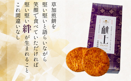 献上せんべい 10箱| せんべい 草加せんべい 草加煎餅 いけだ屋
