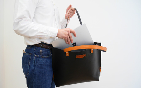 トートバッグ 【レッド】 UNISOLE 