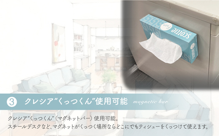 【ティッシュ】スコッティ ファン 150組 5箱×12パック 60箱