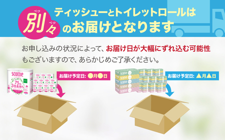 トイレットペーパー ティッシュペーパー 日用品セット2 トイレットペーパー ティッシュ 草加市