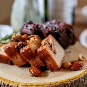 【ワインにぴったり】濃厚な2つのパウンドケーキ ショコラ ナッツ チョコレート バター はちみつ アーモンド デザート スイーツ お取り寄せ ギフト 北海道 せたな町 ふるさと納税