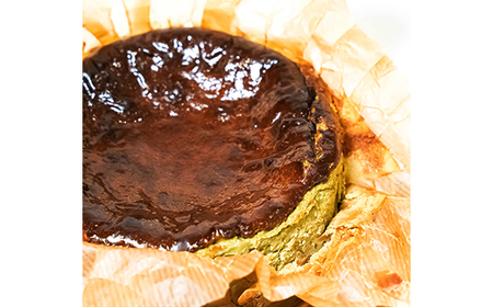 埼玉県産抹茶のバスクチーズケーキ_菓子・スイーツ ケーキ  _【配送不可地域：離島】【1522126】