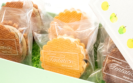 タンタシオンのクリームサンド3種(レーズン・イチジク・マロン)6個セット_菓子・スイーツ 焼き菓子 _【配送不可地域:離島】【1522128】