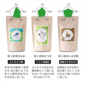 狭山茶リーフセット　ひるい(選りすぐり煎茶3種セット)【1450651】