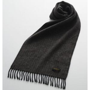 武州織技 カシミヤマフラー【BR】【1520415】