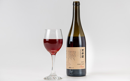 2023 赤ワイン ピノ・ノワール100% 1本 貫井園のワイン【1563823】