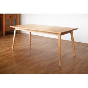 【開梱設置】ダイニングテーブル(ST-01)　クルミ　サイズオーダー　無垢　木製【配送不可地域：離島・沖縄県】【1585047】