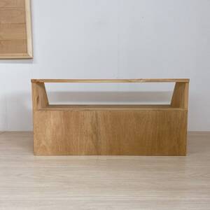 【完全国内生産】W90　無垢材　ローボード　引き出し　チェスト　ha14【1656532】