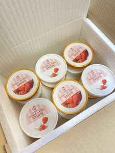 いちごのジェラート