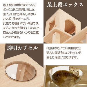 キャットタワー 4段 ビギンスペシャル 猫 ペット