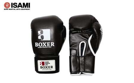 【黒 10oz】IBX-12 ボクサーグローブ(マジックテープ式) | ボクシング 格闘技用品
